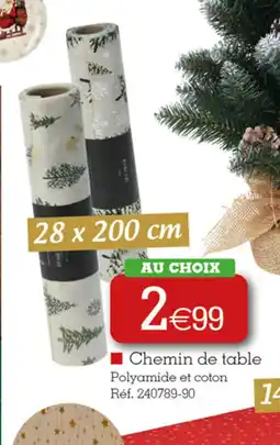 Kandy Chemin de table offre