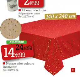 Kandy Nappe effet velours offre