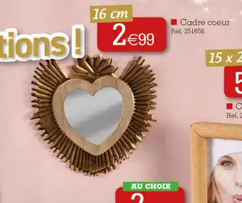 Kandy Cadre coeur offre