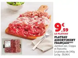 Maximarché Plateau assortiment français offre