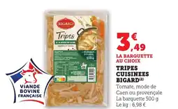 Maximarché BIGARD Tripes cuisines offre
