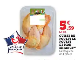 Maximarché Cuisse de poulet le poulet de mon enfance offre