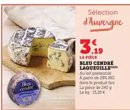 Maximarché Bleu cendré laqueuille offre