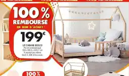 La Foir'Fouille Lit cabane bosco offre