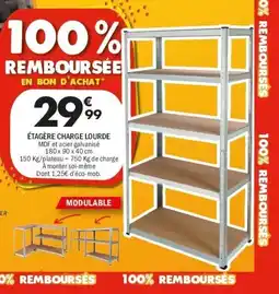 La Foir'Fouille Étagère charge lourde offre