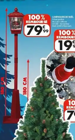 La Foir'Fouille Lampadaire de noël offre