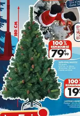 La Foir'Fouille Sapin royal majestic offre