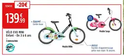 Intersport Vélo evo mini offre