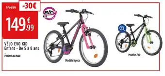 Intersport Vélo evo kid offre