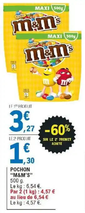 E.Leclerc POCHON "M&M's" offre