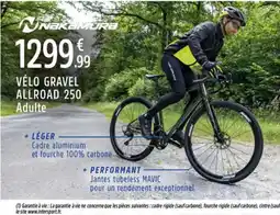 Intersport NAKAMURA Vélo gravel allroad offre