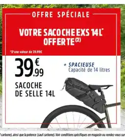 Intersport NAKAMURA Sacoche de selle offre