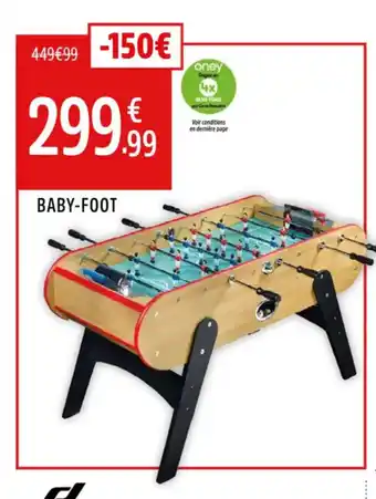 Intersport Baby-foot offre