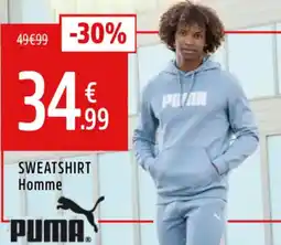 Intersport PUMA Sweatshirt homme offre