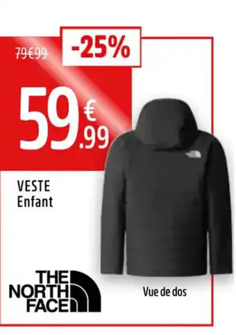 Intersport THE NORTH FACE Veste enfant offre
