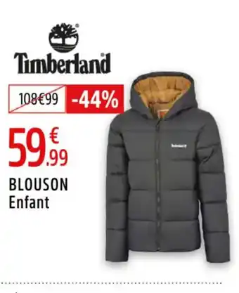 Intersport TIMBERLAND Blouson enfant offre