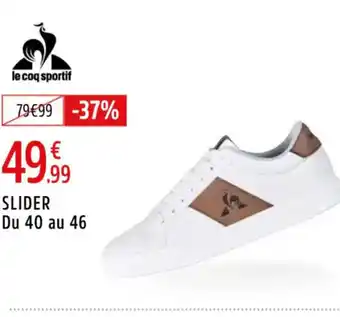 Intersport LE COQ SPORTIF Slider offre