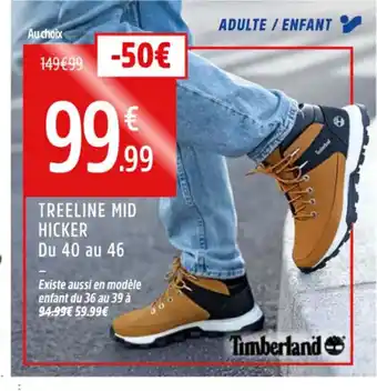 Intersport Treeline mid hicker offre