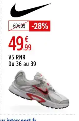 Intersport V5 rnr offre