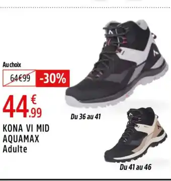 Intersport Kona vi mid aquamax adulte offre