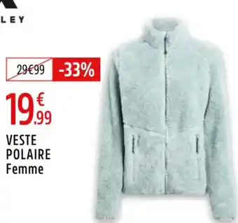 Intersport Veste polaire femme offre