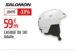 Intersport SALOMON Casque de ski adulte offre