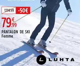 Intersport LUHTA Pantalon de ski femme offre