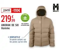 Intersport Anorak de ski homme offre