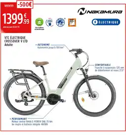 Intersport NAKAMURA Vtc électrique crossover v ltd adulte offre