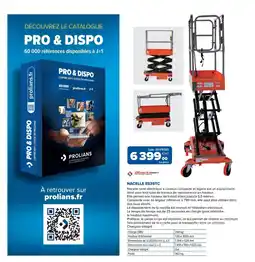 Prolians STOCKMAN Nacelle es35tc offre