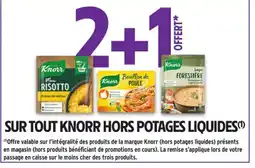 Intermarché Contact Sur tout knorr hors potages liquides offre