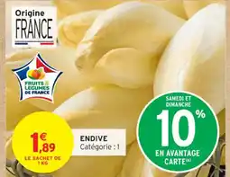 Intermarché Contact Endive offre