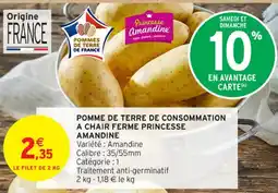 Intermarché Contact Pomme de terre de consommation a chair ferme princesse offre