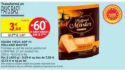 Intermarché Contact HOLLAND MASTER Gouda vieux aop offre