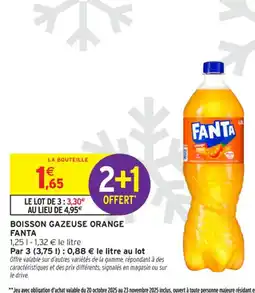 Intermarché Contact FANTA Boisson gazeuse orange offre