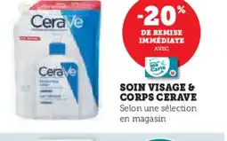 Super U CERAVE Soin visage & corps offre