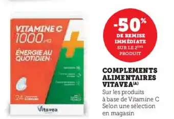 Super U VITAVEA Complements alimentaires offre