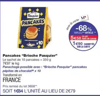 BRIOCHE PASQUIER Pancakes