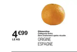 Monoprix Clémentine offre