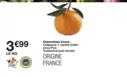 Monoprix Clémentine Corse offre