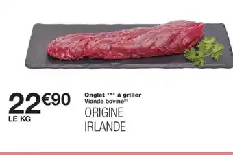 Monoprix Onglet à griller offre