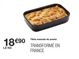 Monoprix Tikka massala de poulet offre