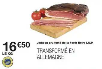 Monoprix Jambon cru fumé de la Forêt Noire I.G.P. offre