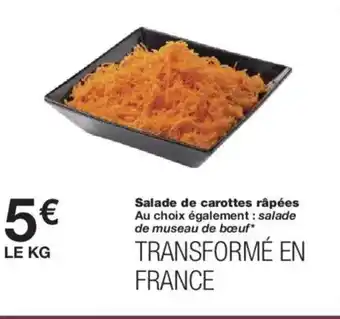 Monoprix Salade de carottes râpées offre