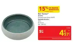 METRO In situ - bol saveur offre