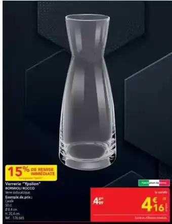 METRO Bormioli rocco - verrine globilla offre