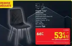 METRO Chaise lisa offre