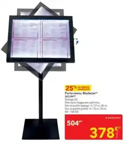 METRO Securit - porte-merum offre