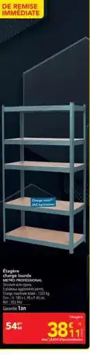 METRO Metro - aspirateur sans sac tous sacs xxl offre