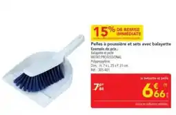 METRO Metro - pelele à poussière et sets avec balayette offre